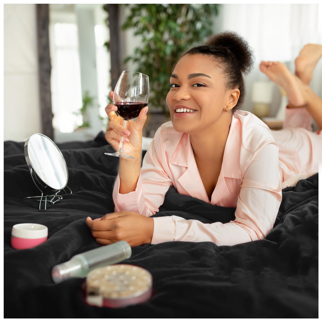 Sacred Weapon Sherpa Fleece Waterproof Love Blanket - Plush, Warm & Machine Washable - For Couples, Intimacy, Babies, Couples, Intimacy, Pets & Cold Weather Comfort