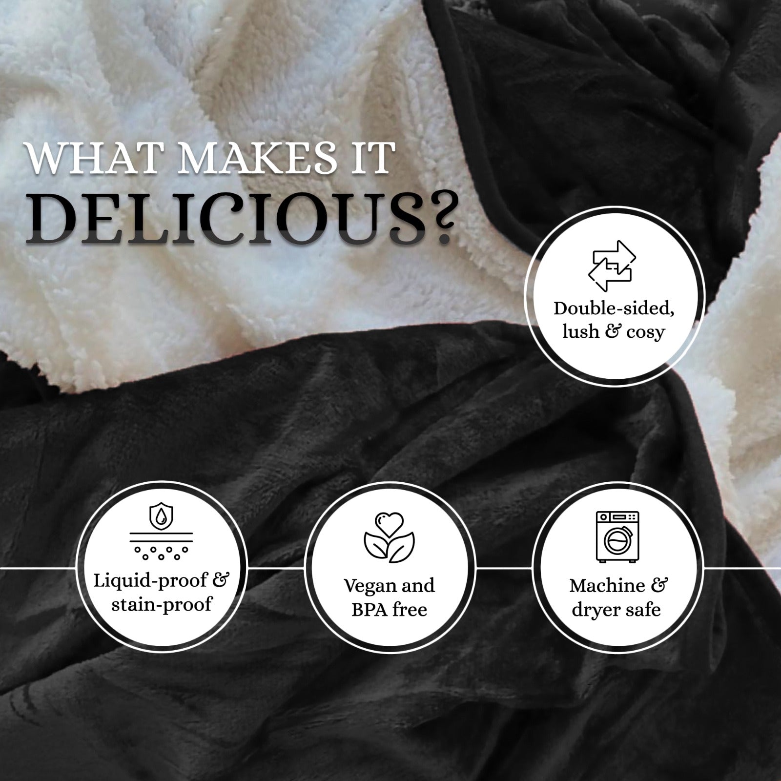 The Winter Shield: Fleece & Sherpa Winter Blanket