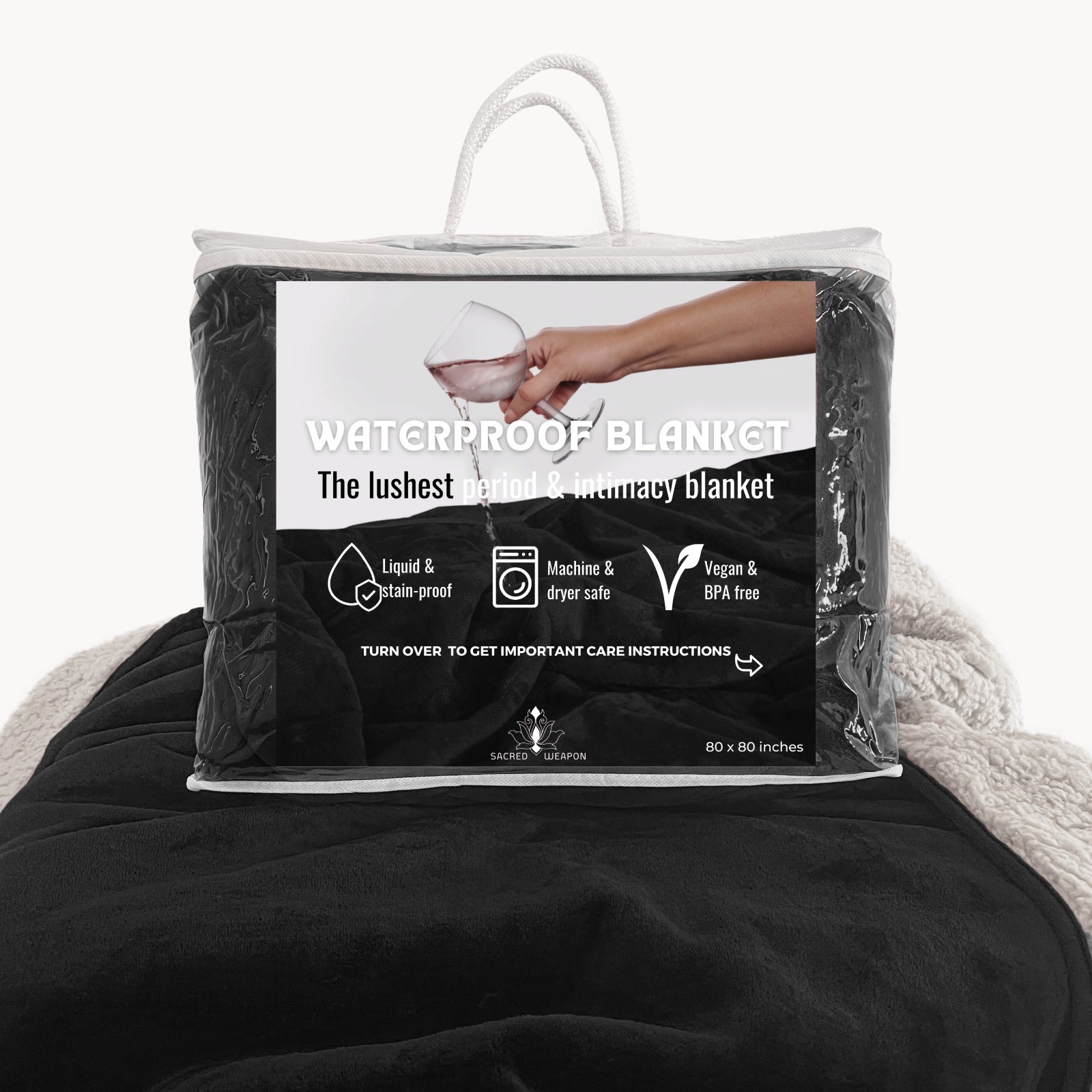 The Winter Shield: Fleece & Sherpa Winter Blanket